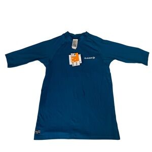 Olian Teal Long Sleeve Top